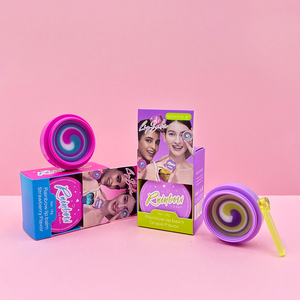 Benutzer definierte koreanische Bio vegane Lippen pflege über Nacht Reparatur Lippen Maske Schönheit Erdbeer Nacht Feuchtigkeit spendende rosa Balsam Lippen Schlaf maske - Product Image 1