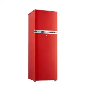 顶级冰柜冰箱不锈钢独立式冰箱300L风冷双门冰箱价格便宜220V 50Hz