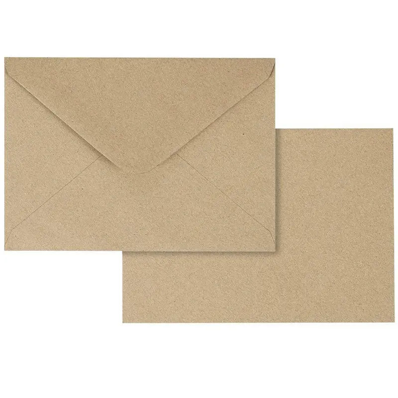 Kraftpapier Enveloppen Voor Baby Shower, Verjaardag, En Bruiloft (4.33*8.66 In, Moq: 1000 Stuks)