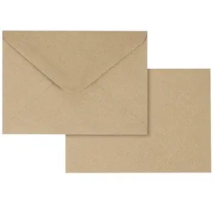 Kraft Buste di Carta per Baby Shower, Festa di Compleanno, e di Nozze (4.33*8.66 In, moq:1000pcs)