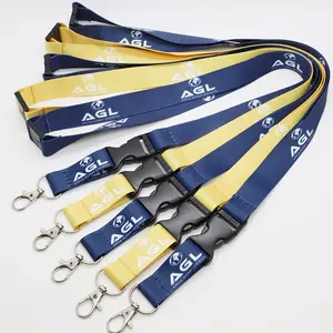 Factory Promotional Lanyard ID Card Holder Polyester Lanyards Custom Logo Lanyard