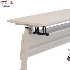 Escritorio Plegable y Móvil con Ruedas para Estudiantes, Ajustable para Salas de Clase, Capacitación, Reuniones, Conferencias, Estudio y Oficina - Product Image 6
