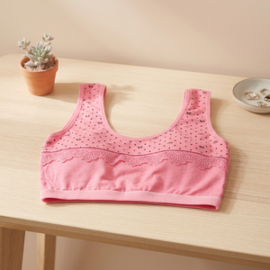 Soutien-gorge en mousse Chase Value Girls Biddies - Coton et élasthanne, taille unique, 8-12 ans, rose - Product Image 3