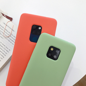 <span class=keywords><strong>Coque</strong></span> en Silicone souple au toucher pour <span class=keywords><strong>Huawei</strong></span>, étui de téléphone en caoutchouc, 15 couleurs disponibles, meilleur prix, pour Mate 20 Pro - Product Image 5