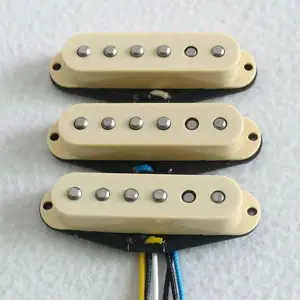 Donlis 1 सेट DS53 60's विंटेज Alnico 5 के साथ प्रारंभ एकल गिटार पिक Flatwork अटेरन के निर्माण के लिए गुणवत्ता गिटार