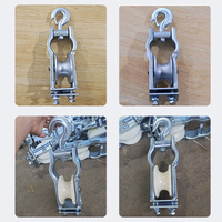 Vente chaude Nylon Poulie Suspendue Bloc De Cordage Poulie Rouleaux OEM Câbles De Distribution pour Cordage Poulie De Haute Qualité pour Divers
