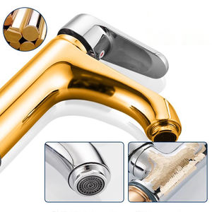 Robinet de salle de bain à prix d'usine, robinet de <span class=keywords><strong>lavabo</strong></span> chaud et froid, robinet mélangeur pour salle de bain d'hôtel - Product Image 4