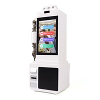 Téléphone de livre d'or vidéo rétro blanc 8'' à écran tactile 64 Go pour événements de mariage