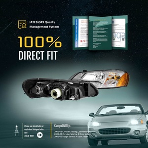 Pour Chrysler pour Sebing 2001-2003/STRATUS 2001-2006 Phare OEM 12V 6000K - Product Image 3