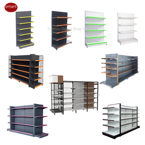 Étagère de présentation double face en acier laminé à froid modulaire OEM pour supermarché et épicerie - Product Image 5