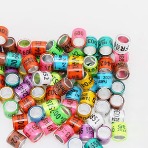 2026 Op Maat Gemaakte Race Duivenring Van Hoge Kwaliteit Aluminium En <span class=keywords><strong>Plastic</strong></span> Gepersonaliseerd Voor Vogeltoepassing Huisdierenproduct - Product Image 2