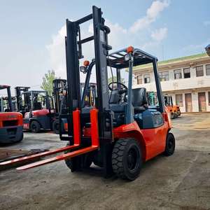 Second Hand Used Toyota <b>Forklift</b> 2.5 Ton FD25 Engine Low Price Less Working Hours Machinery for Report Video Inspection - Product Image 5