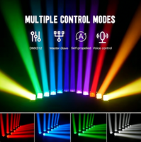Snake 12x60W RGBW 4-in-1 LED Beam Wash Matrix Moving Head Bar Lichter mit Zusatzlicht und Zoomfunktion (optional)