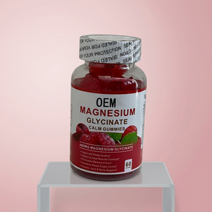 Gummies au glycinate de magnésium OEM, véganes, pour le sommeil, la santé des os, des articulations et des muscles, 400 mg - Product Image 1