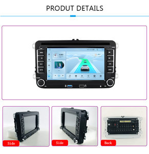 Reproductor <span class=keywords><strong>Multimedia</strong></span> de Video para Auto con Android 13 para VW Volkswagen <span class=keywords><strong>Sharan</strong></span> Tiguan Touran Amarok, Autoradio con Carplay, Radio con Bluetooth - Product Image 2