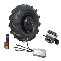 Sharpbeco 13 pouces 250W Kits de moteur de moyeu électrique sans balais couple élevé à basse vitesse pour houe de roue électrique de brouette