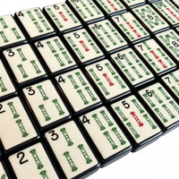 Ubin Mahjong Amerika, Set Mahjong Akrilik Berkualitas Tinggi dengan Desain Eksklusif-Sempurna untuk Penggunaan di Rumah atau Sebagai Hadiah