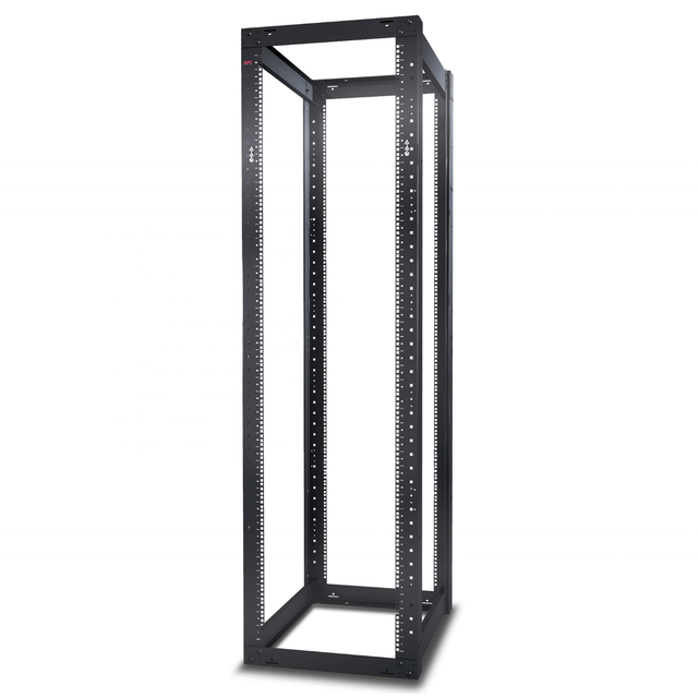 APC AR203A NetShelter 4 Post Open Frame Rack 44U Square Holes