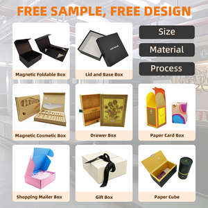 Premium Luxury Large Matte Rigid Coated Paper <b>Box</b> Custom Logo <b>Magnetic</b> Folding Closure Gift Packaging - Product Image 5
