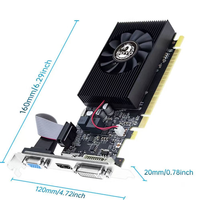 GT730 4GB 128 Bit Single Fan GPU Graphics Card Desktop DIY Assembly Computer Graphics Card Design Graphics Card