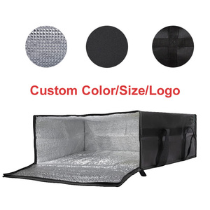 Sacchetto di consegna per <span class=keywords><strong>Pizza</strong></span> con chiusura a cerniera con dispositivo di consegna isolante con Logo personalizzato - Product Image 5