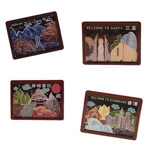 Imanes de <span class=keywords><strong>nevera</strong></span> de madera en estilo <span class=keywords><strong>pizarra</strong></span> Imanes de <span class=keywords><strong>nevera</strong></span> 3D Recuerdo Personalizado Ecológico Goma de Pvc suave - Product Image 1