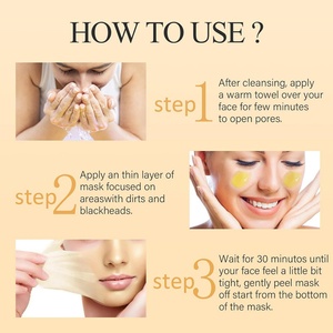 Masque peel-off à la vitamine C pour le soin de la peau du visage, personnalisé avec logo privé, fabriqué en usine OEM - Product Image 4
