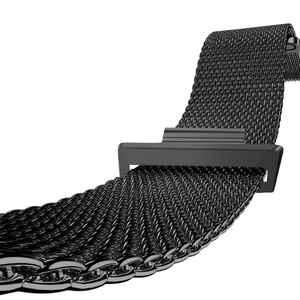 Bracelet magnétique en métal de luxe, boucle milanaise, bracelet de montre en acier inoxydable pour <span class=keywords><strong>HUAWEI</strong></span> <span class=keywords><strong>Fit2</strong></span> - Product Image 4