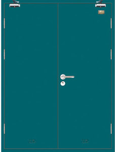 Khẩn Cấp Cảnh Chống Cháy Cửa Chống Cháy Cửa Với Push Thanh Và Cửa Gần Hơn - Product Image 4