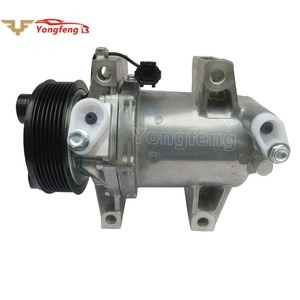 Compresseur de climatisation CR12S 7PK pour Nissan <span class=keywords><strong>Navara</strong></span> Frontier <span class=keywords><strong>D40</strong></span> 2.5 2009-2015 92600-EB40B 92600EB40E 92600EB400 92600-EB70A 92600EB70A - Product Image 1