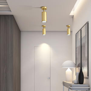 Applique Murale LED Translucide en Cuivre Style Nordique Minimaliste pour Salon, Salle de Bain, Couloir, Mur de Fond et Éclairage de Miroir - Product Image 2