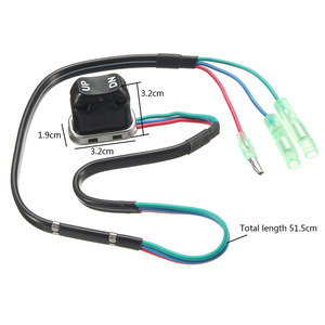 Interrupteur de commande à distance 87-18286A43 avec faisceau de câblage pour Mercury - Product Image 3