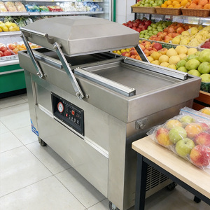 Máquina de Envasado <span class=keywords><strong>al</strong></span> <span class=keywords><strong>Vacío</strong></span> de Doble Cámara de Alta Eficiencia 400P, Selladora Comercial de Alimentos Frescos, Operación Sencilla 304 - Product Image 6