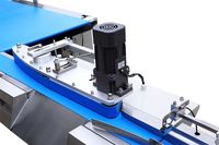 Machine d'emballage alimentaire automatique contrôlée par PLC pour sacs en papier/plastique, haute précision, longue durée de vie