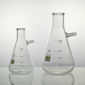 ホウケイ酸ガラス濾過フラスコ（ブフナー・フラスコ）- 実験用真空濾過・教育用機器 - Product Image 1