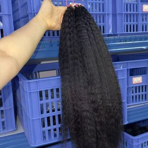 80 Piezas de Cabello Rizado Birmano para Crochet, Cabello Humano para Crochet Passion Twist, Cabello Humano para Crochet Pre-Enlazado con Nudo Milagroso - Product Image 3