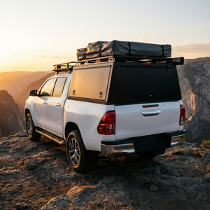 ฝาครอบอลูมิเนียมอัลลอยด์ปลอดภัย XYC สำหรับ Nissan <span class=keywords><strong>NAVARA</strong></span> RX 2015 + <span class=keywords><strong>King</strong></span> <span class=keywords><strong>CAB</strong></span> pickup-ไม่มีการติดตั้งแบบเจาะ - Product Image 1