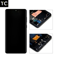 Écran tactile LCD de remplacement TC de haute qualité OEM, testé à 100 %, garantie 1 an, pour S21 Ultra 6,7 pouces, noir