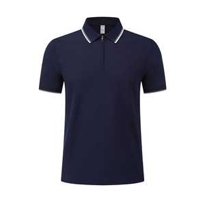 Women's Short Sleeve Polo Shirt 220g Cotton Modal Knitted Breathable Summer Wear With Half Zip Collar - Product Image 3