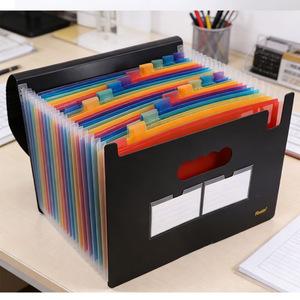 Organizador de Archivos Tipo Acordeón de Alta Calidad, Tamaño A4, 13/25 Bolsillos, Diseño Resistente, Carpeta Expandible de Plástico para Recibos, Facturas y Impuestos - Product Image 5
