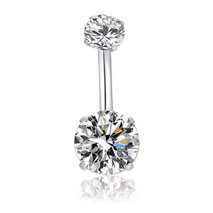 Iç iplik seks göbek halkası ile pembe Gem göbek düğme Piercing <span class=keywords><strong>Vintage</strong></span> kadın takı - Product Image 5