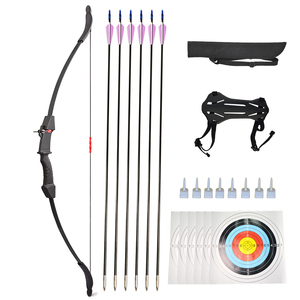 Sport all'aria aperta gioco di tiro arco ricurvo regalo bambini bambino arco set <span class=keywords><strong>6</strong></span> frecce bersaglio tiro con l'arco set per bambini arco e freccia - Product Image 3