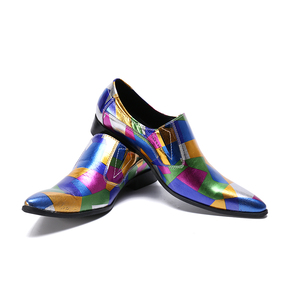 NA213-mocasines de piel auténtica para hombre, <span class=keywords><strong>zapatos</strong></span> informales Retro de diseño Original para oficina, boda y fiesta - Product Image 3