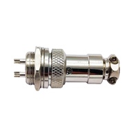 Adaptateur rf prise d'aviation connecteur circulaire GX16 série 2 broches