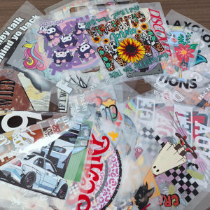 Wholesale for Transfers Garment Heat Transfer <b>Stickers</b> Ready Press Custom Clothing Labels Printing - Product Image 1