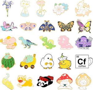 वैयक्तिकृत कस्टम डिज़ाइन ब्रोच पिन एनीमे स्टाइल जिंक मिश्र धातु कस्टम हार्ड इनेमल पिन सॉफ्ट इनेमल पिन - Product Image 2