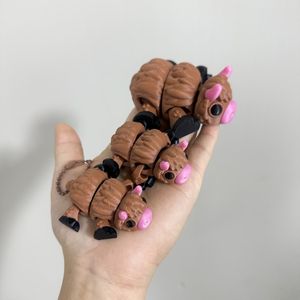 Mini figurines de vache en plastique, mignonnes, à collectionner, échelle 1/12, figurines d'animaux Kawaii, cadeau pour adolescents - Product Image 5
