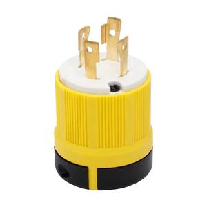 Wholesale Nema L14-30P American Standard Industrial Electrical <strong>Plug</strong> 30A 125V for Certified Quadrupole Brass Socket Direct USA - Product Image 1