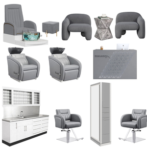 New Salon Furniture Equipment <strong>Barber</strong> <strong>Set</strong> Hair Styling Salon Package for Haircut - Product Image 6