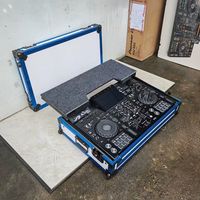 Équipement de DJ Pioneer XDJ RX2 RX3 personnalisable Flight Case portable en alliage d'aluminium mélangeur en éponge EVA durable contrôleur de rack DJ